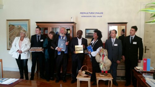 ddr. Jožica Bezjak, dr. Peter Bosman, prof. Vesna Tomc-Lamut, prof. Edvard Trdan, Prof. Silvija Foršek, Medkulturni diaog, ambasadorji Belega galeba, november 2016